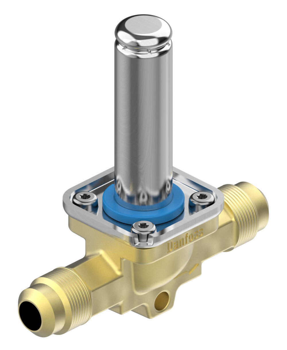 Solenoid valve, EVR 3, Flare, 1/4 in, Function: NC