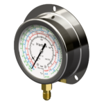 Oil Pressure Gauge HOPG-60mm 1/4'SAE 550psi (H) Bottom Connection Harbax