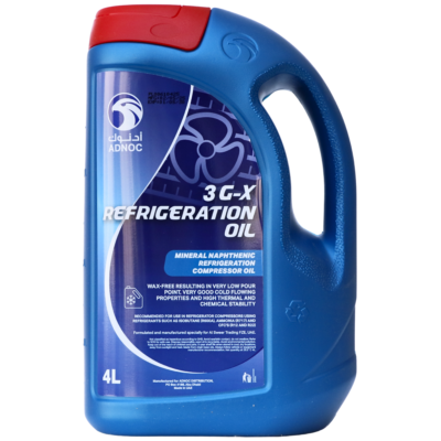 ADNOC 3G-X Refrigeration Compressor Oil – Mineral Naphthenic HVAC Oil (4L)