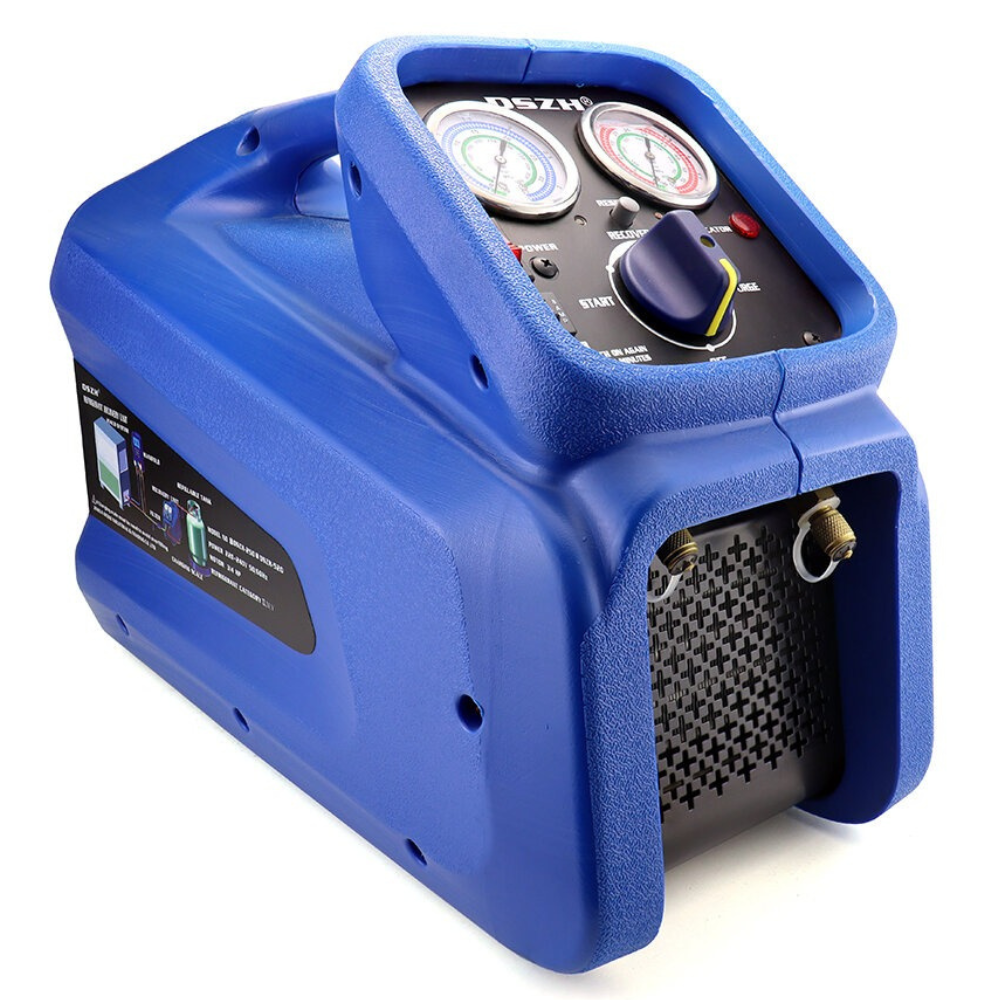 DSZH-520 Refrigerant Recovery Unit | Oil-Free Compressor | Self-Purge | High Pressure Protection