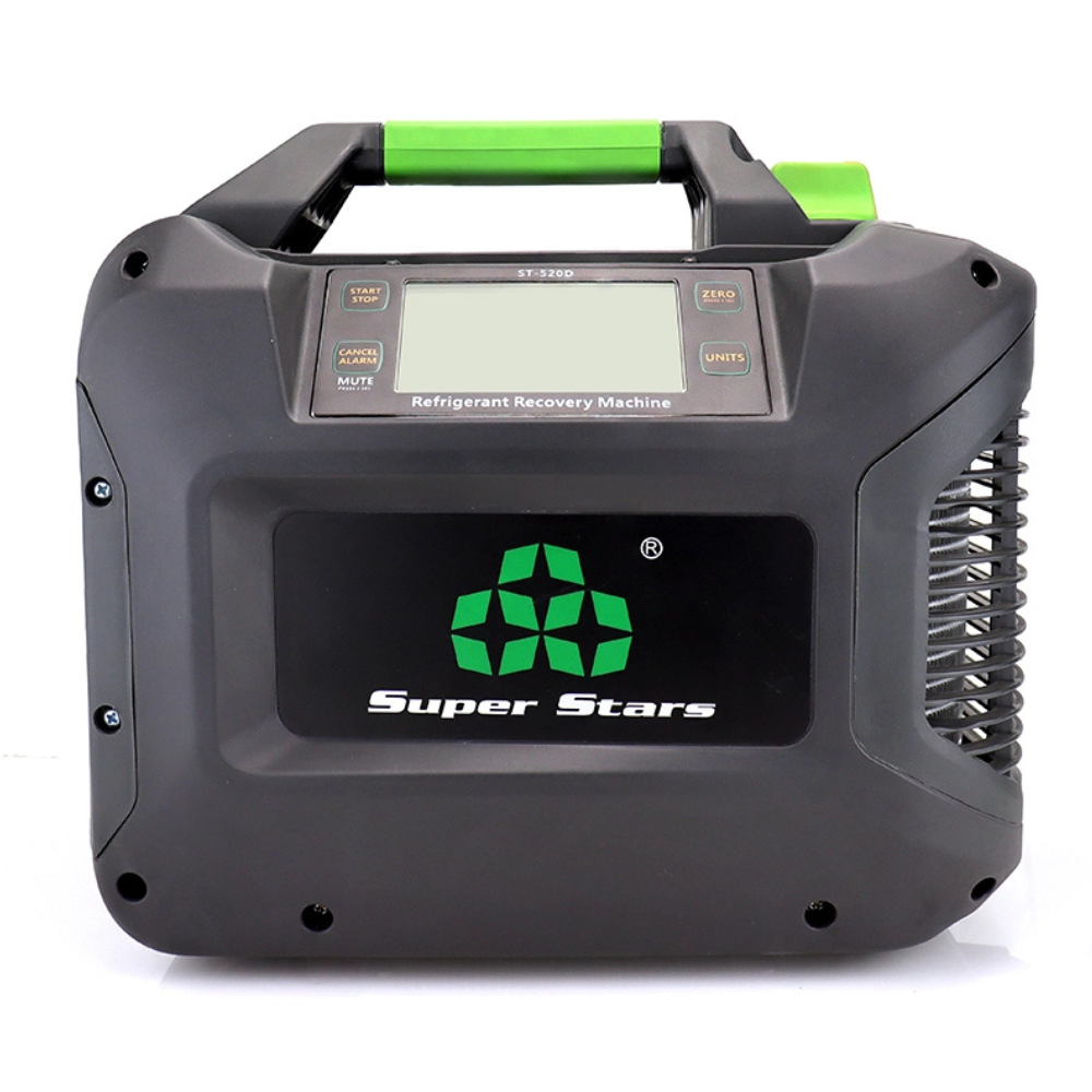 ST-520D Refrigerant Recovery Unit | 1HP | Digital | R32 Compatible | Super Stars - Image 2
