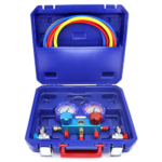WK-P7203S Manifold Gauge Set | 2 Valve | 72" | 500 PSI | HVAC Charging Kit