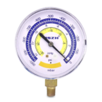 WK-18VG Vacuum Meter | Analog Gauge | 0–1000 mbar | HVAC Vacuum