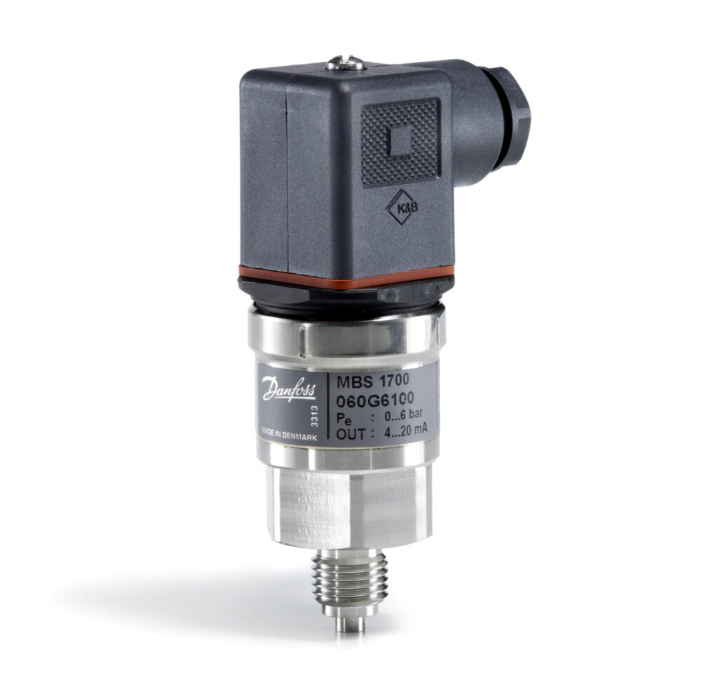 Pressure transmitter, MBS 1700, 0.00 bar - 16.00 bar, 0.00 psi - 232.00 psi