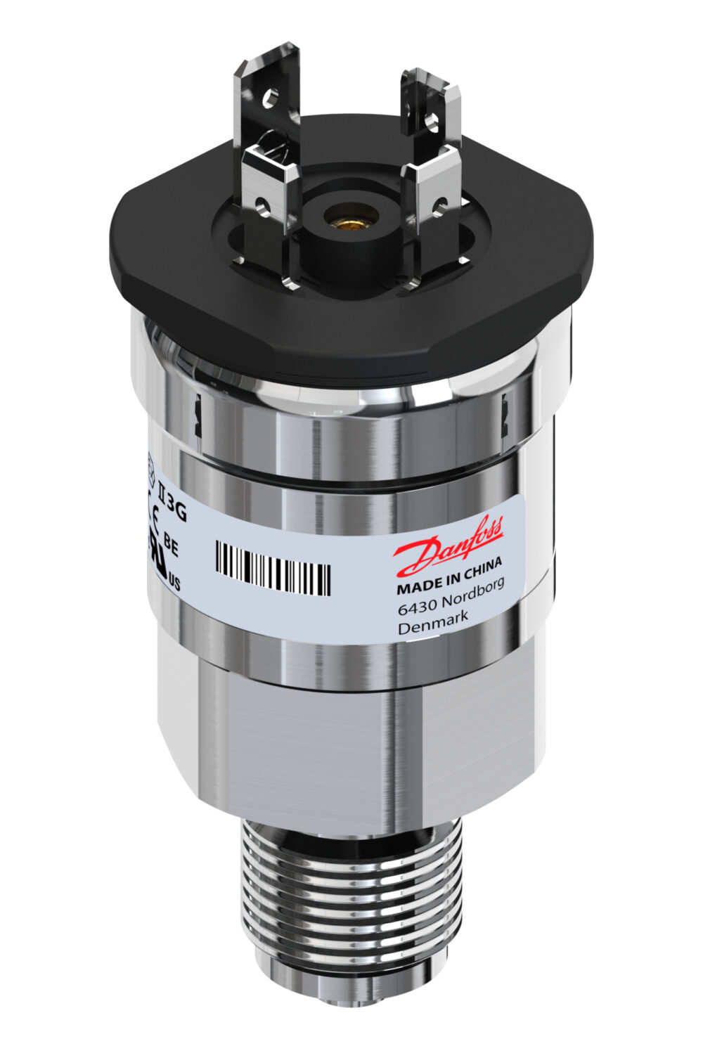 Pressure transmitter, AKS 32R, -1.00 bar - 12.00 bar, -14.50 psi - 174.00 psi