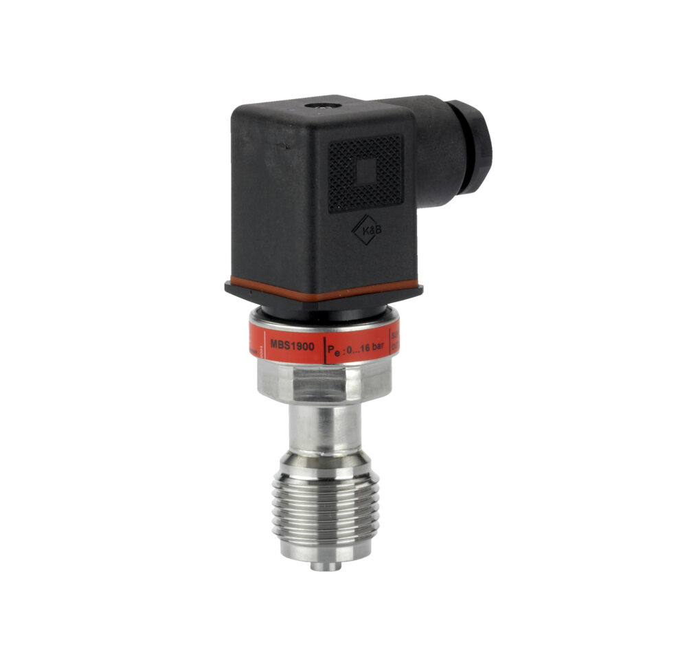 Pressure transmitter, MBS 1900, 0.00 bar - 10.00 bar, 0.00 psi - 145.04 psi