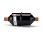 Hermetic filter drier, DCL, 08 cu.in., Steel Cu-plated