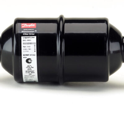 Hermetic filter drier, DCL, 08 cu.in., Steel Cu-plated