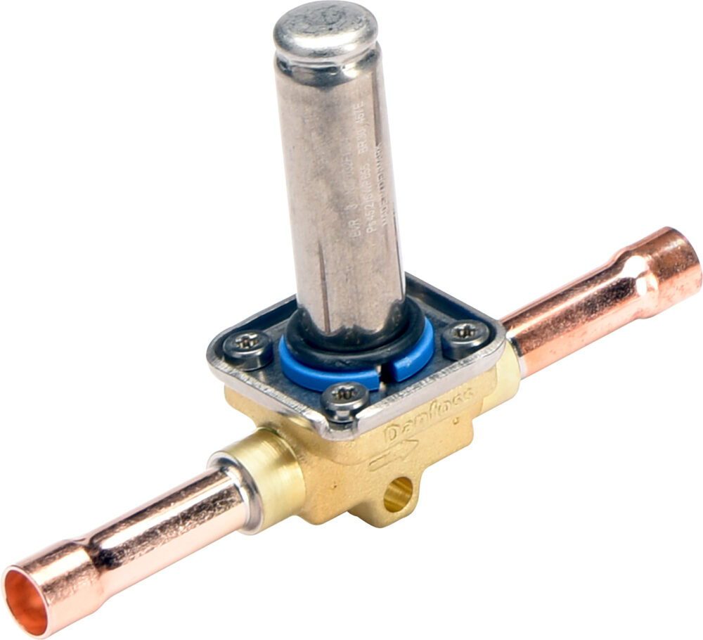 Solenoid valve, EVR 3, Solder, ODF, 1/4 in, Function: NC