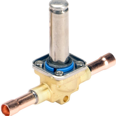 Solenoid valve, EVR 6, Solder, ODF, 3/8 in, Function: NO