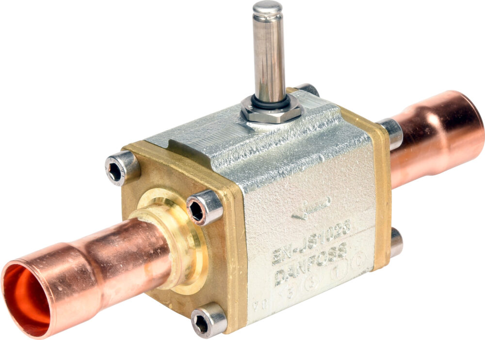 Solenoid valve, EVR 40, Solder, ODF, 2 1/8 in, Function: NC