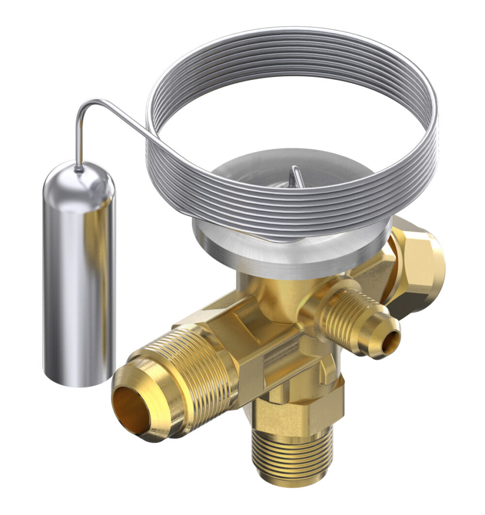 Thermostatic expansion valve, TE 2, R404A/R507A