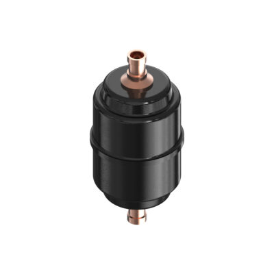 Hermetic filter drier, DCL, 03 cu.in., Steel Cu-plated