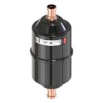Hermetic filter drier, DML, 08 cu.in., Steel Cu-plated