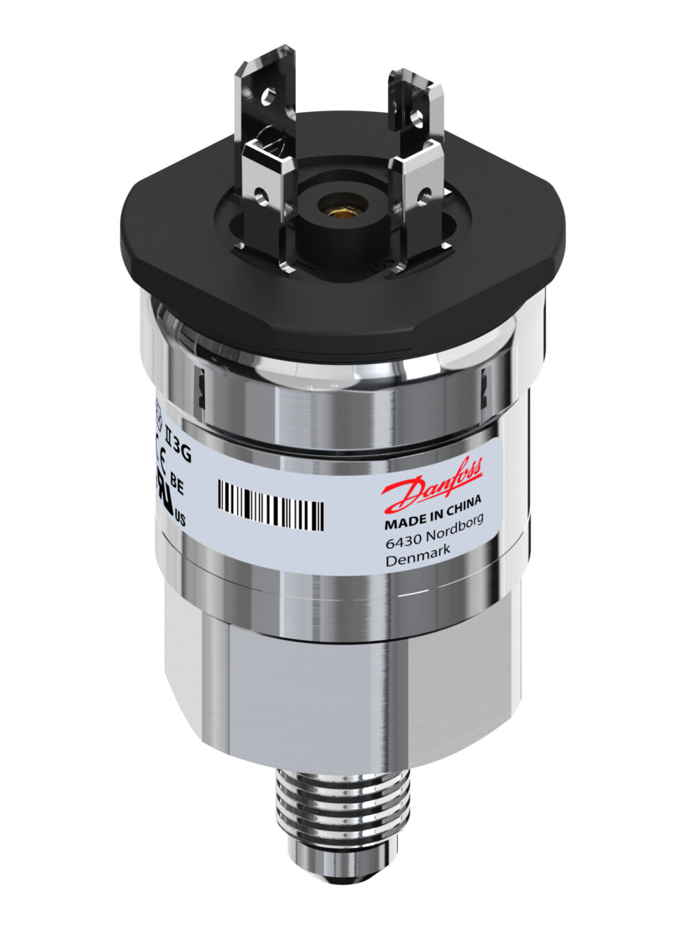 Pressure transmitter, AKS 32R, -1.00 bar - 34.00 bar, -14.50 psi - 493.00 psi
