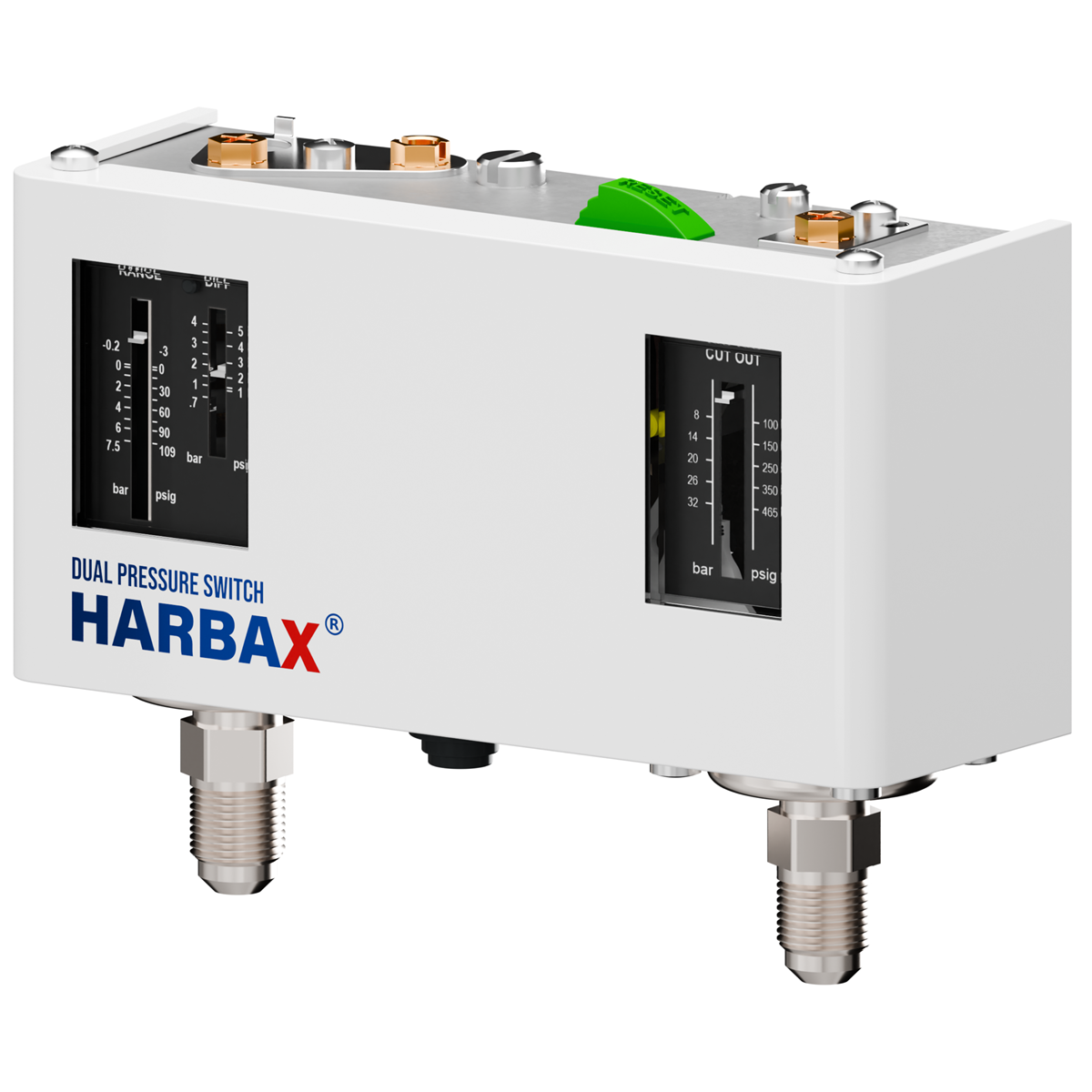 Harbax Dual Pressure Switch (High & Low Pressure Protection) 2 Harbax Dual Pressure Switch (High & Low Pressure Protection) - Image 2
