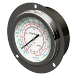 HARBAX Oil Pressure Gauge HOPG-63mm 1/4″ SAE 250 PSI (L) Back Connection