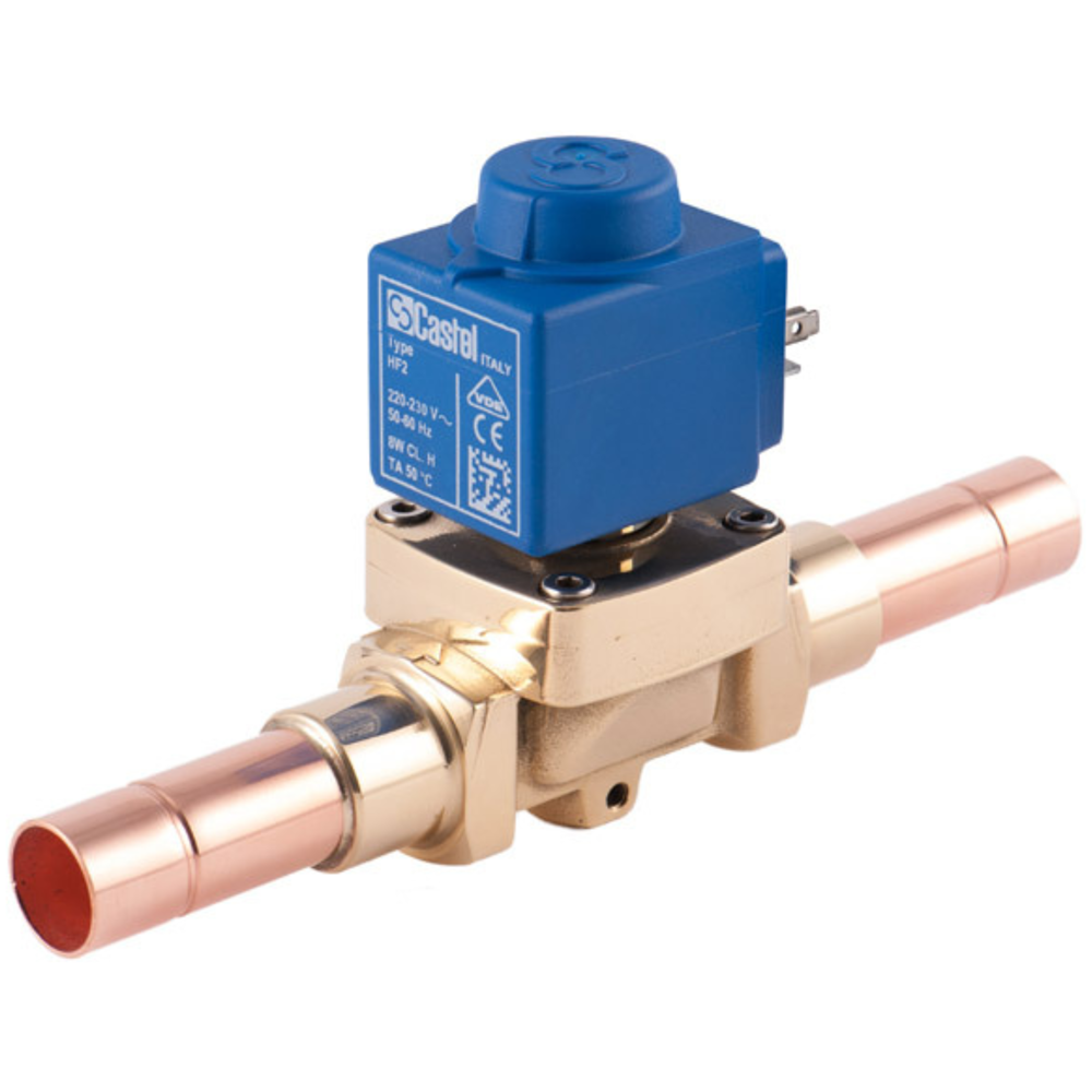 Solenoid Valve 1/2″ With Coil 1078/4A6 – Castel 1 Solenoid Valve 1/2″ With Coil 1078/4A6 – Castel