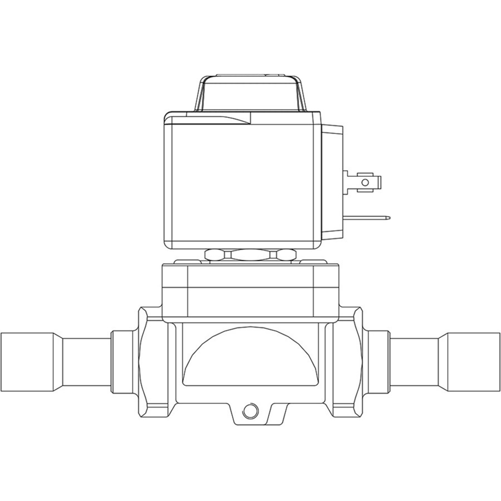 Solenoid Valve 1/2″ With Coil 1078/4A6 – Castel 2 Solenoid Valve 1/2″ With Coil 1078/4A6 – Castel - Image 2