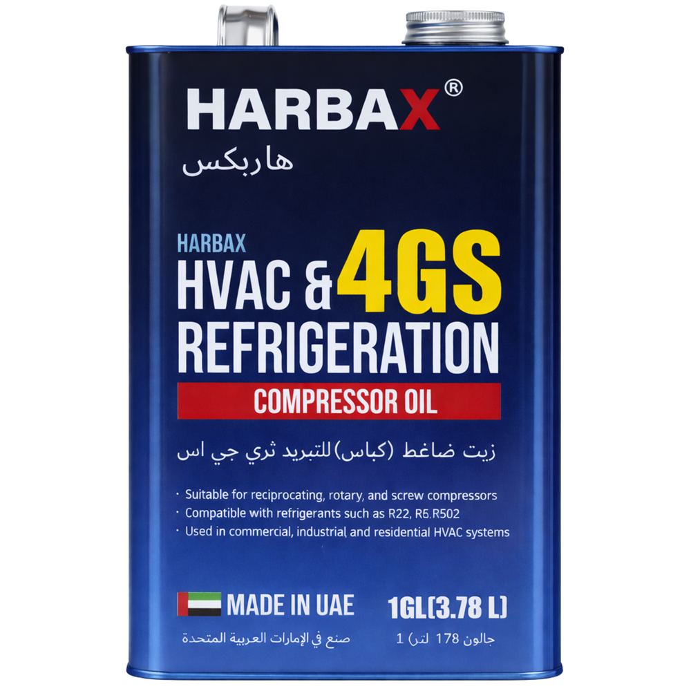 Harbax HVAC & 4GS Refrigeration Compressor Oil – 3.78 Liters 1 Harbax HVAC & 4GS Refrigeration Compressor Oil – 3.78 Liters