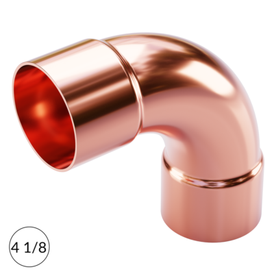 Copper Long Elbow 90°