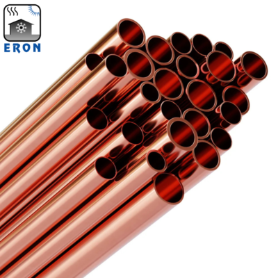 Copper Pipe | HVAC/R Refrigeration Tube | Multiple Sizes | ERON