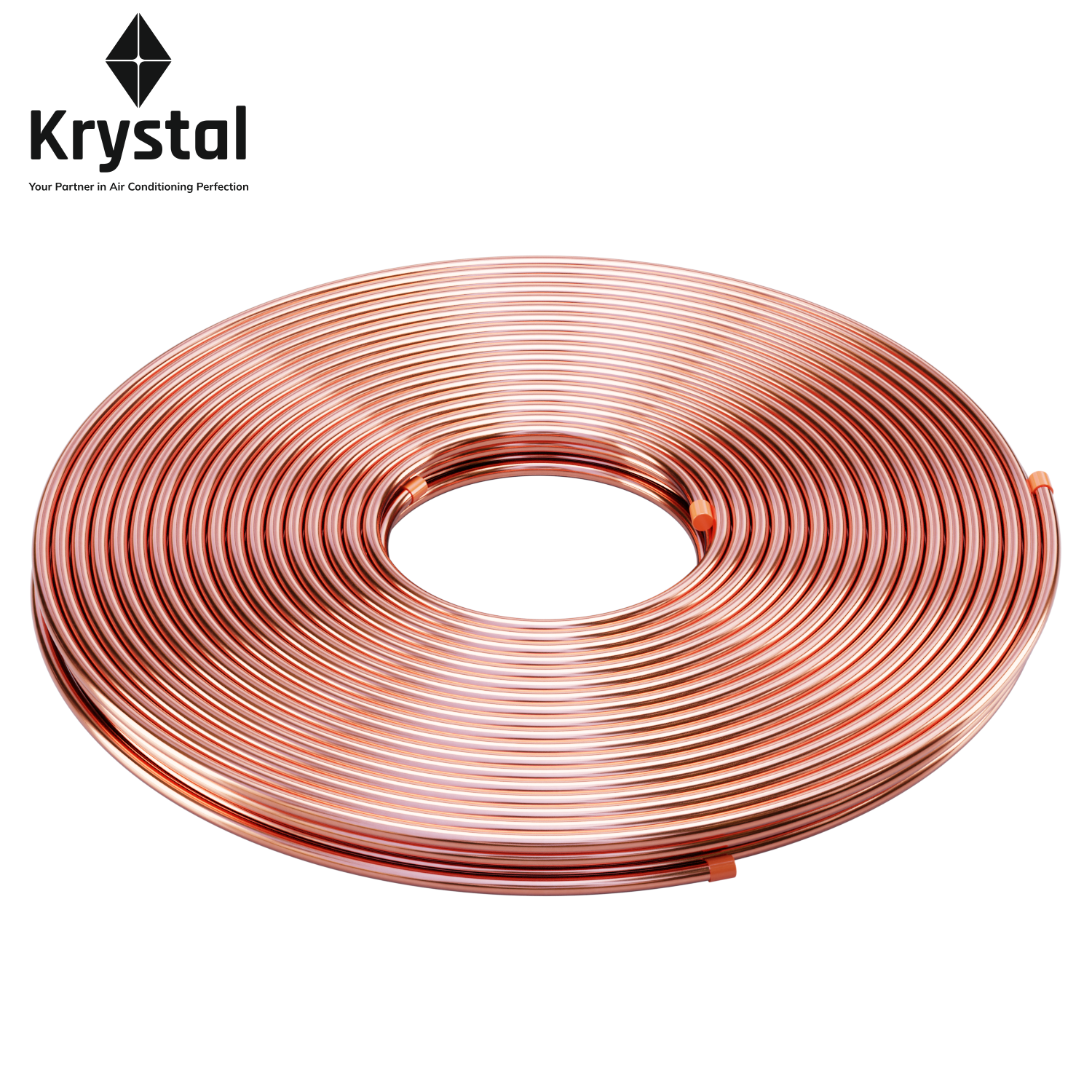 Copper Coil | HVAC/R Refrigeration Tube | Multiple Sizes | KRYSTAL