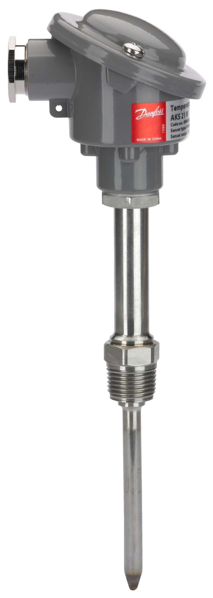 084N2026 - Temperature sensor, AKS 21 W, R, 1/2 Danfoss 1 084N2026 - Temperature sensor, AKS 21 W, R, 1/2 Danfoss