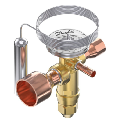 067N3007 -  Thermostatic expansion valve, TGE, R410A Danfoss