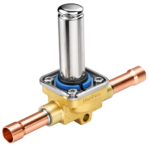 032L1290 -  Solenoid valve, EVR 6, Solder, ODF, 3/8 in, Function: NO Danfoss