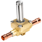 032L1214 -  Solenoid valve, EVR 10, Solder, ODF, 5/8 in, Function: NC Danfoss