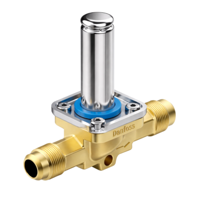 032F8107 -  Solenoid valve, EVR 3, Flare, 1/4 in, Function: NC Danfoss