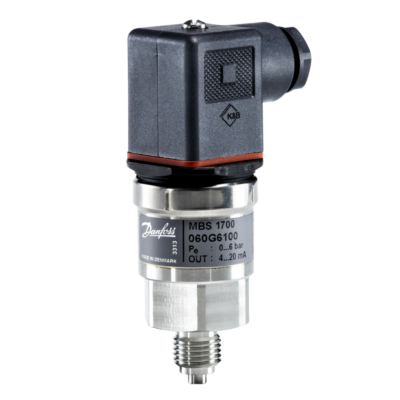 060G6102 -  Pressure transmitter, MBS 1700, 0.00 bar - 16.00 bar, 0.00 psi - 232.00 psi Danfoss
