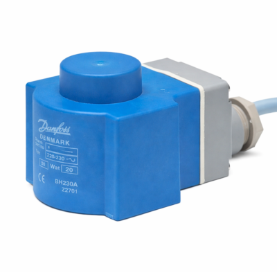 018F6832 -  Solenoid coil, BN240CS, Terminal box, Supply voltage [V] AC: 208 - 240, Multi pack Danfoss