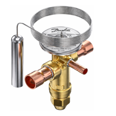 067N2003 -  Thermostatic expansion valve, TGE, R22/R407C Danfoss