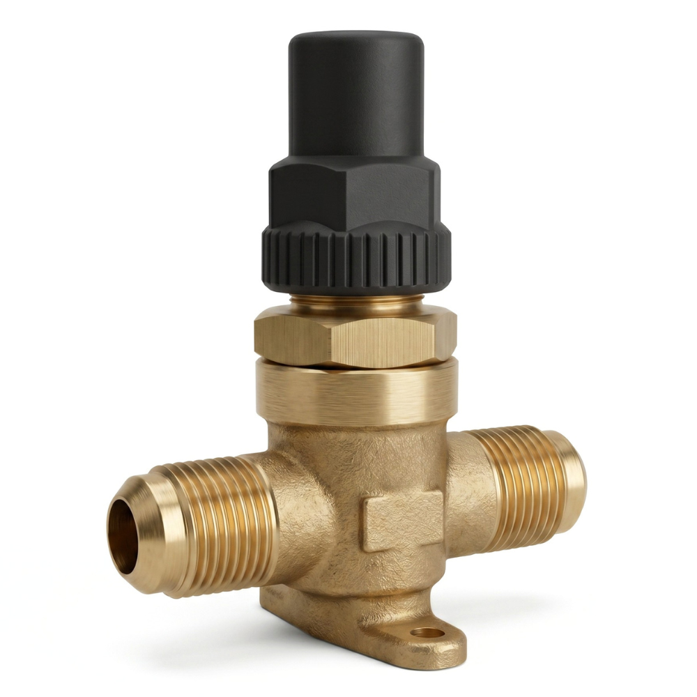 6410/3 Capped Valve | 3/8" Flare | Castel