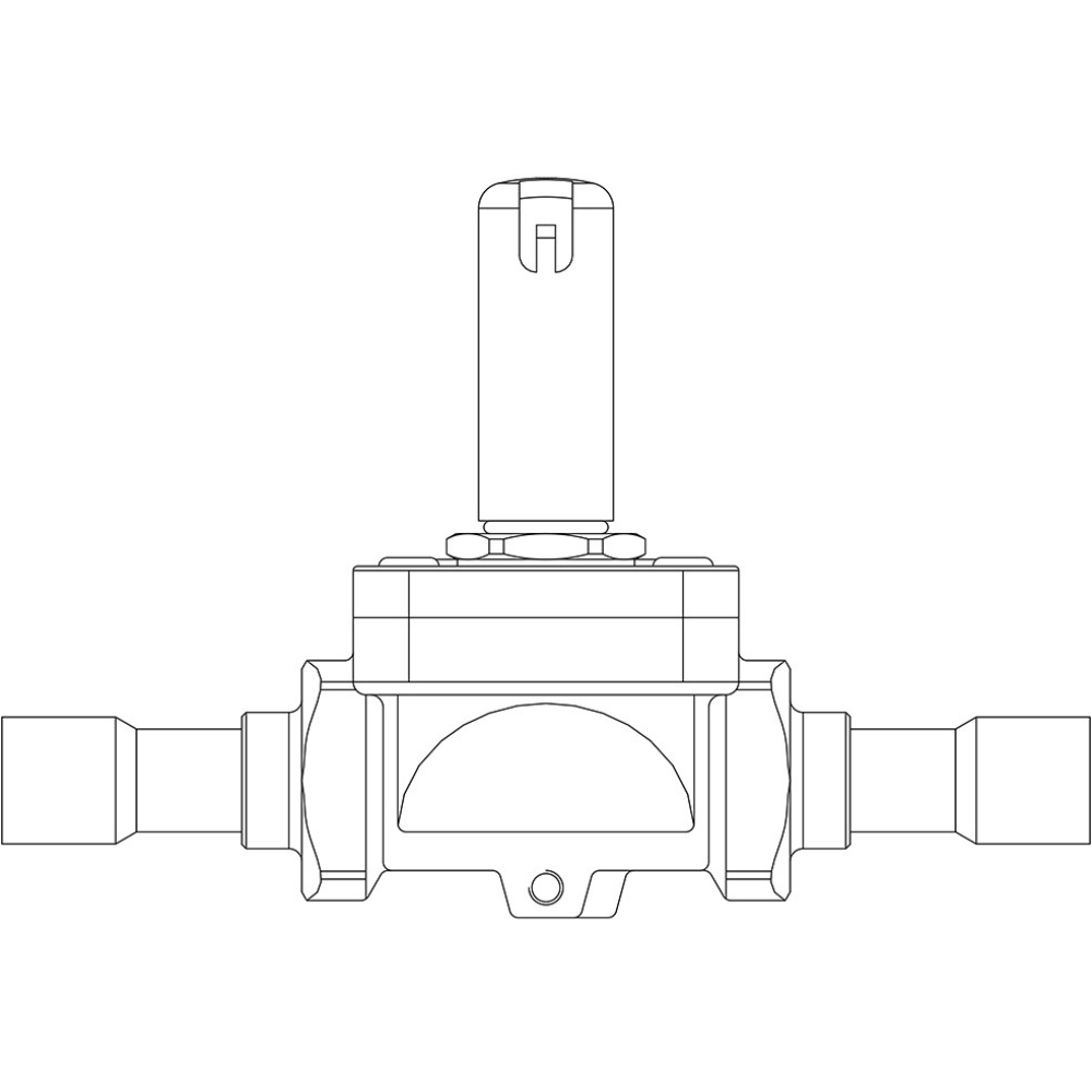 1079/7S Solenoid Valve | 7/8" ODS | Without Coil | Castel - Image 2
