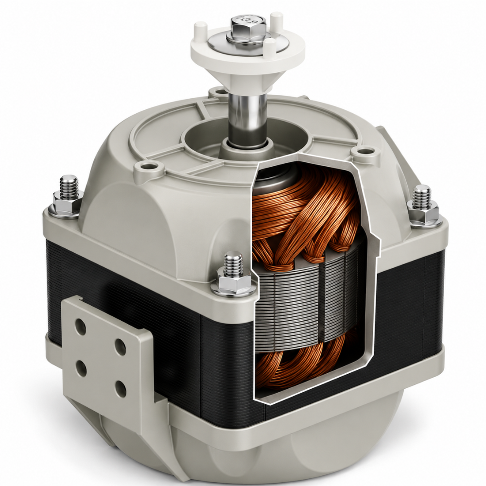 EFM34-45 Refrigeration Fan Motor | 34W | 220V | 1300 RPM | Enegix - Image 2