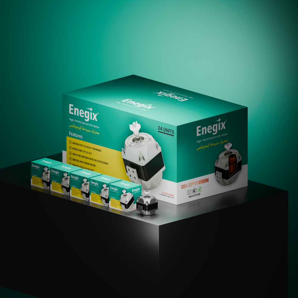 EFM34-45 Refrigeration Fan Motor | 34W | 220V | 1300 RPM | Enegix - Image 4